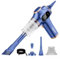 TIGHUP 5-In-1 Portable Handheld Vacuum Cleaner - Powerful Suction/Blowing - Lightweight Cordless Mini Car Vacuum Cleaner - TypeC Rechargeable, Large-Capacity Battery - For Kitchen, Car, Home, Pet Hair