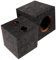 CAXUSD 1Paio Scatole per Altoparlanti per Subwoofer Box Vuota per Ottime Prestazioni e Compatibilità