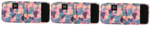 YARNOW 3pcs Bottle Cover Insulated Travel Bottle Warmer Heater for Milk Tea Stylish Camouflage Pink Design Convenient Hand Strap for Easy Carrying Protects Against Accidental Drops for