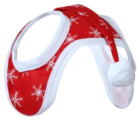 MotiveTech Pferde Weihnachtsmütze, Pferdekostüm für Paradebedarf, Cosplay, Vieh