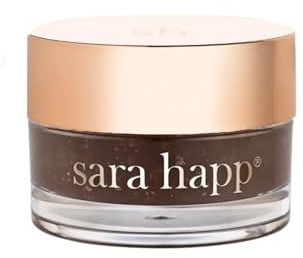 Sara Happ Brown Sugar Lip Scrub - Vegan Sugar Lip Exfoliator, 0.5 Oz
