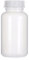1 flacons à col large de 500 ml en PEPD avec fermeture à vis, flacons à produits chimiques vides, bidons de laboratoire avec couvercle comme récipient de stockage pour laboratoire, cuisine ou loisirs