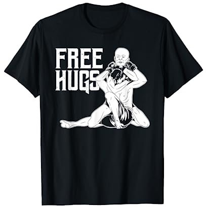 Free Hugs - Lustiges Brazilian Jiu-Jitsu, MMA, BJJ T-Shirt T-Shirt
