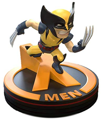 Unbekannt Marvel 80th Q-Fig Diorama Wolverine (X-Men) 11 cm, Schwarz-gelb
