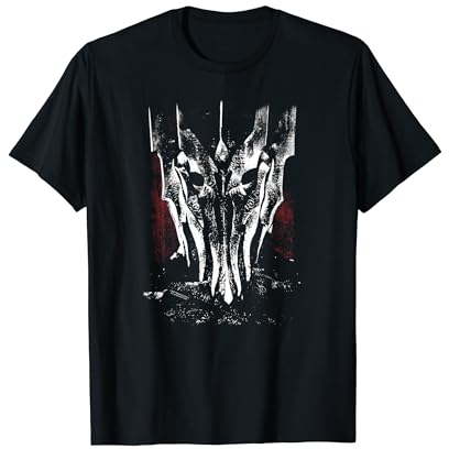 Lord of the Rings Big Sauron Head T Shirt T-Shirt