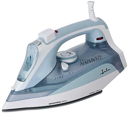 Jata PL1058C - Plancha de Vapor con Suela Cerámica. Autolimpieza, antical, antigoteo. Golpe de vapor: 220 g. 3000 W. Vapor vertical