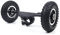 8 Zoll LKW Räder Combo Skateboardräder Offroad Elektro LKW Räder Mountain Longboard Riemenscheibe mit Hardware für die Installation Gesamtlänge 420 mm