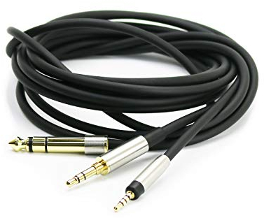 Ersatz-Upgrade-Audiokabel mit 6,35 mm Adapter, kompatibel mit Bose 700, QuietComfort 25, QuietComfort 35, QC25, QC35 II, QC35, QC45 Kopfhörer 2 m