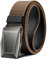 KEMISANT Taktischer Gürtel, Gürtel Herren Arbeitsgürtel Militär Wandern 3,8cm,Schnellverschluss Metallschnalle(Schwarz/Hellbraun,125cm/38-42 taille verstellbar)
