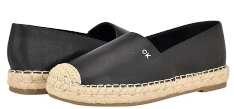 Calvin Klein Women's Popular Flat, Black 002, 10