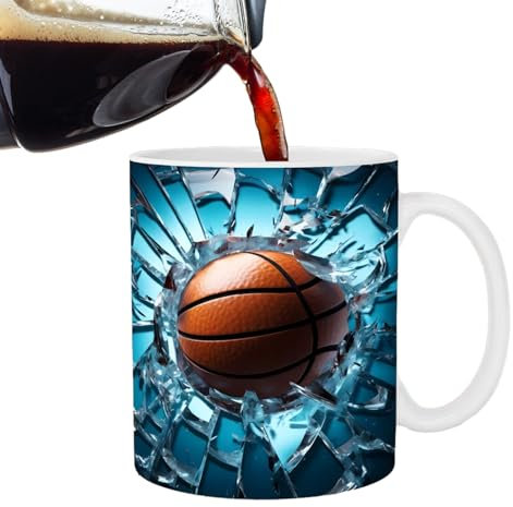 Tasse à café de voyage | Tasse en céramique de 350 ml | Tasse à thé fantaisie en céramique pour thé, café, chocolat chaud et plus encore Bellv