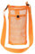 PATIKIL 22mmx13mm Water Bottle Bag, Mesh Portable Bottle Holder Carrier Adjustable Shoulder Strap for Sports Hiking Camping, Orange