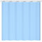 GREATOYAR Cortina Ducha Impermeable, Cortina Baño, 12 Anillos Incluidos, 100% Peva, 180X180cm, Azul