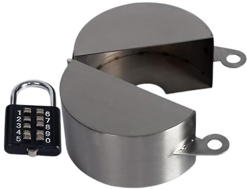 Antivol de robinet d'extérieur | Couvercle de robinet extérieur solide et sûr en acier inoxydable pour restaurants, locations, parcs, maisons