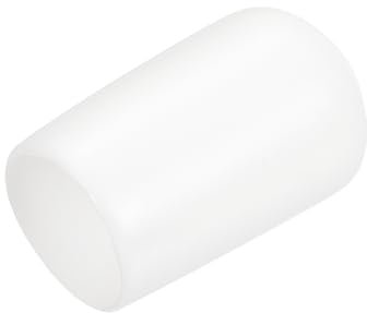sourcing map Lot de 20 embouts en caoutchouc vinyle pour filetages et vis, 9 mm, blanc