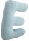 HIOPOIUYT Sofakissen mit englischem Alphabet, mit Buchstabendruck, pflegeleicht, Plüschkissen für Zuhause