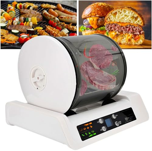 Elektrischer Fleisch-Tumbler-Marinator, Kommerzielle Vakuum-Tumbler-Marinierungsmaschine – Hamburger-Einlegemaschine, Kanister-Marinator FüR Fleisch Und GemüSe Mit Eingelegtem Geschmack