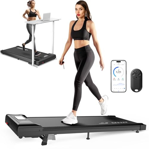 Walking Pad 3 in 1 Laufband für Zuhause und Büro laufband Schreibtisch Laufpad mit Steigung, APP und Fernbedienung, 2.5HP klein Laufband für Unter Schreibtisch