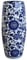 Delft Blue Hand-Painted Ceramic Vase Tall, Traditional Dutch Craftsmanship, Timeless Elegance