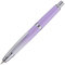 Jinhao 10 Press Fountain Pen with Box, Gradient Light Purple Retractable Fine Nib with Ink Converter Set (Silver Clip)