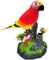 Talking Bird Toy – Electronic Parrot Pet, Voice Mimic Animal | Interactive Sensor Bird Toy, Realistic Sound For Boys Girls Kids Adults Room Desk Home Den Décor Talking Repeater For Learning Fu