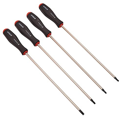 Amtech L0528 4 Piece Long Reach Torx Screwdriver Set