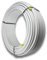 Pipetec 10m Alu-Verbundrohr 20x2mm DVGW-zertifiziert, Metall, Aluminium, Aluminium-Verbundrohr für Wasser- und Heizungssysteme, Rohr, Weiß