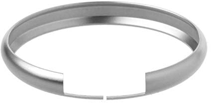 ERSATZRING Schlüsselring aus Aluminium Ring für Mini Autoschlüssel Schlüssel Fernbedienung. Farbe nach Wahl (Silber (BMWKS32D)