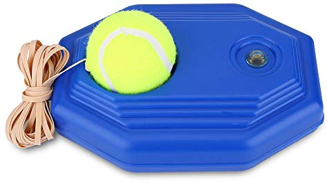 Tennis Trainer, Tennisball Ball Trainer Tennis Baseboard mit Einem Seil und 1 Trainingsball Tennis Selbststudium Praxis Training Tool für Anfänger Kinder Erwachsene für Draußen, im Garten, im Park
