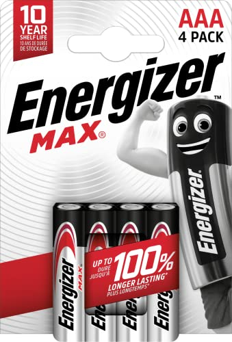 ENERGIZER PILAS ALKALINE MAX AAA / LR03 BP4 BR