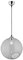 Reality Leuchten Pendelleuchte Clooney R30071954, Metall Chrom, Glas rauchfarbig, exkl. 1x E27
