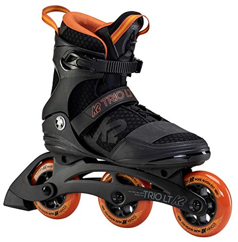 K2 Skates Unisex Inline Skates Trio LT 100, Black - orange, 30F0129.1.1.120