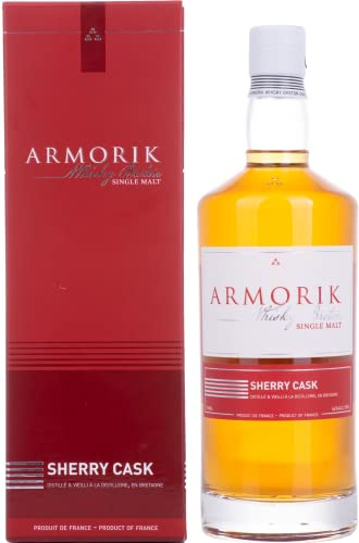 Armorik Single Malt SHERRY CASK Whisky Breton Single Malt 46% Vol. 0,7l in Geschenkbox