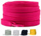 LaceHype 2 paia di lacci di alta qualità piatti [10 mm di larghezza] LC1 resistenti agli strappi, in poliestere per sneaker, scarpe sportive, scarpe da corsa, scarpe da ginnastica (rosa fluo, 110)