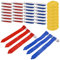 DkOvn 14/28/56pcs Flagge Fußball Gürtel Kit für Jugendliche Erwachsene