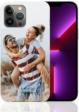 PhoneThrone Cover Personalizzata con Foto e Testo per iPhone Huawei Samsung Xiaomi Oppo Realme Custodie di Alta qualità. Disponibile per Tutti i Modelli (REDMI 13C)