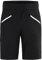Ziener Damen NASITA Outdoor-Shorts/Rad- / Wander-Hose - atmungsaktiv,schnelltrocknend,elastisch, Black.White, 42