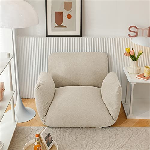 BALAMI Familien-Armlehnensessel, ideal für Wohnzimmer, Schlafzimmer, zusammenklappbar, Bodenstuhl, Sofa, Sessel, verstellbare Rückenlehne
