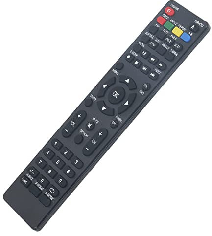 ALLIMITY Sostituisci Telecomando adatto per MAJESTIC LED LCD TV TVD-232 S2 LED MP11, TVD 232/S2 LED, TVD 224 LED, TVD 232 LED, TVD-232-LED, TVD-232S2LEDMP11, TVD-232S2LED, TVD-224LED