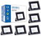 CLAR - LED Neutralweiß Strahler, Garten Wandleuchte, 20W Fluter für Garage, Baumstrahler Aussen 4000ºK (5er Pack)