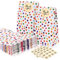 Flintronic 25 Stück Papiertüten, Geschenktüten Kindergeburtstage mit Aufkleber, 18 cm * 9 cm * 5,58 cm Candy Tüten zum Mitgebsel Kindergeburtstag Mädchen, Giveaways, Hochzeit