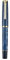 Hongdian N12 Piston Fountain Pen Fine Soft Nib, Marble Blue Acrylic & Classic Streamlined Design with Metal Case Set