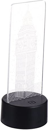 OSALADI Tischlampendekoration Nachtlampe Für Kinder 1 Satz 3d-nachtlicht Nachtlampe Nachtlichtlampe 3d-licht Schlaflampe Led-lampe Led-licht Acryl Aufleuchten Berühren Nachttischlampe