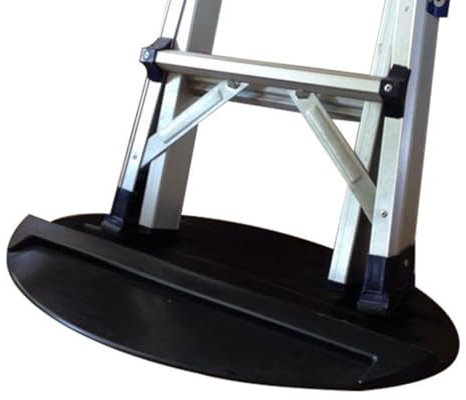 Ladder Base Stops Ladders Slipping Extension Ladder Stop Mat Safe Non-Slip Anti-Skid Anti-Slip Stopper Mat Rubber Pad Ladder Base Stop Rubber Ladder Floor Mat Extension Ladder Safety Mat Ladder Mat