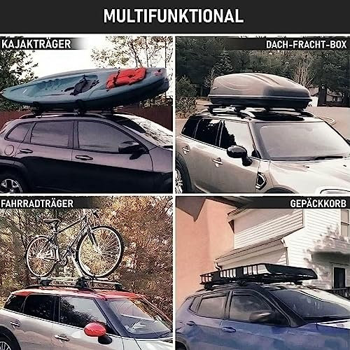 2stück Auto Dachträger für Nissan Patrol Y62 2010-2019, Aluminium Dachträger-Querstangen Fracht Transport Gepäckträger Relingträger Zubehör