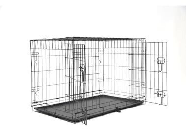 Nordic Paws - Wire Cage Black M 47 x 77 x 55 cm - (540058529736)