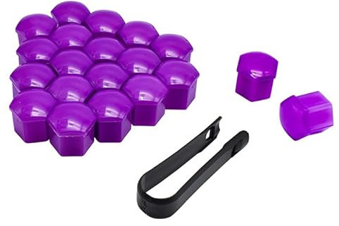 HHYHUJYG 20pcs Radmutternkappen, Für Opel Astra J Sports Tourer 2010-2015,Diebstahlschutz,Radbolzen Kappen,Auto Radkappen,Schraubenabdeckung,Hub Dust Caps,D-17mm