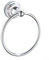 Zoegneer Porzellan-Handtuchring Handtuchhalter Edelstahl Handtuchring Hardware Zubehör für Badezimmer