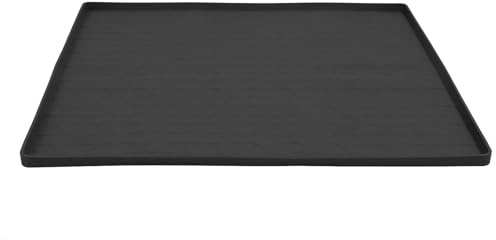 Cosiki Washing Machine Dust Cover Pad, Washing Machine Cover 23.62 X 23.62in Silicone Washer and Dryer Top Cover Dryer Cover Anti Leakage for Most Dryers, Washing Machines, Fridges