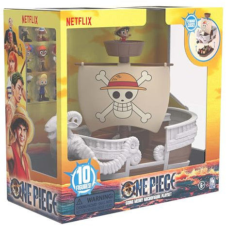 PhatMojo One Piece - Juego de microfiguras Going Merry Boat